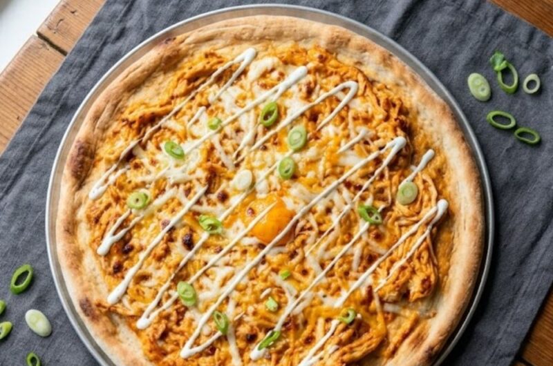 Buffalo Chicken Dip Pizza