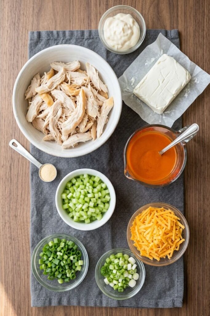 Buffalo Chicken Dip Salad Recipe