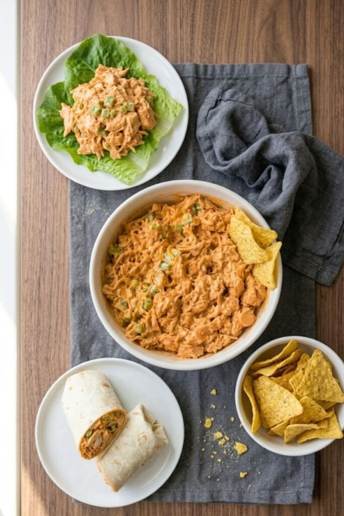 Buffalo Chicken Dip Salad Recipe