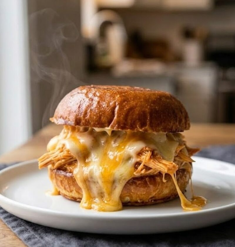 Buffalo Chicken Dip Sandwich Recipe
