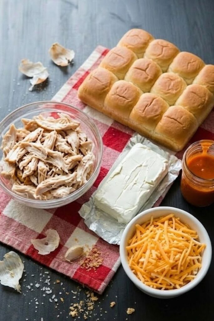 Buffalo Chicken Dip Sliders Recipe