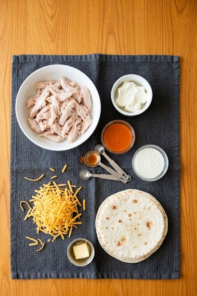 Buffalo Chicken Dip Tacos Recipe