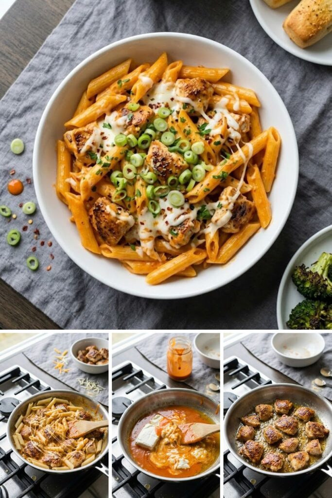 Buffalo Chicken Pasta Recipe