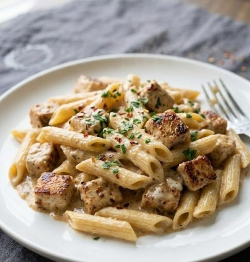 Buffalo Wild Wings Parmesan Garlic Chicken Pasta Recipe