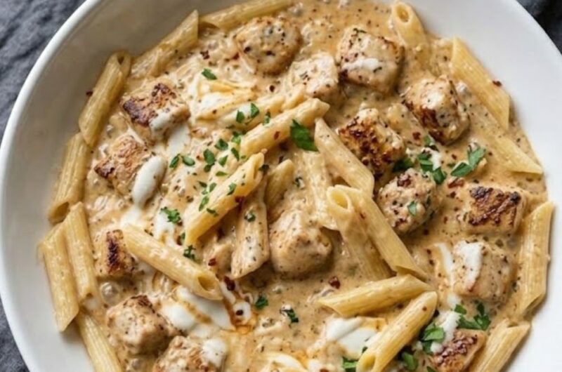 Buffalo Wild Wings Parmesan Garlic Chicken Pasta