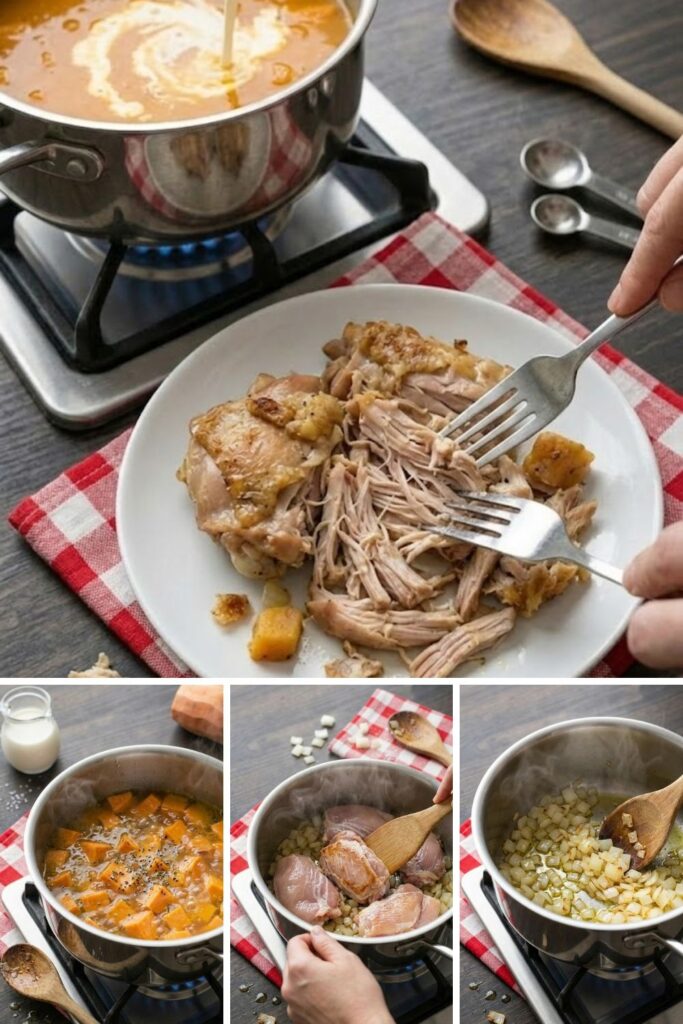 Chicken And Sweet Potato Soup Recipe