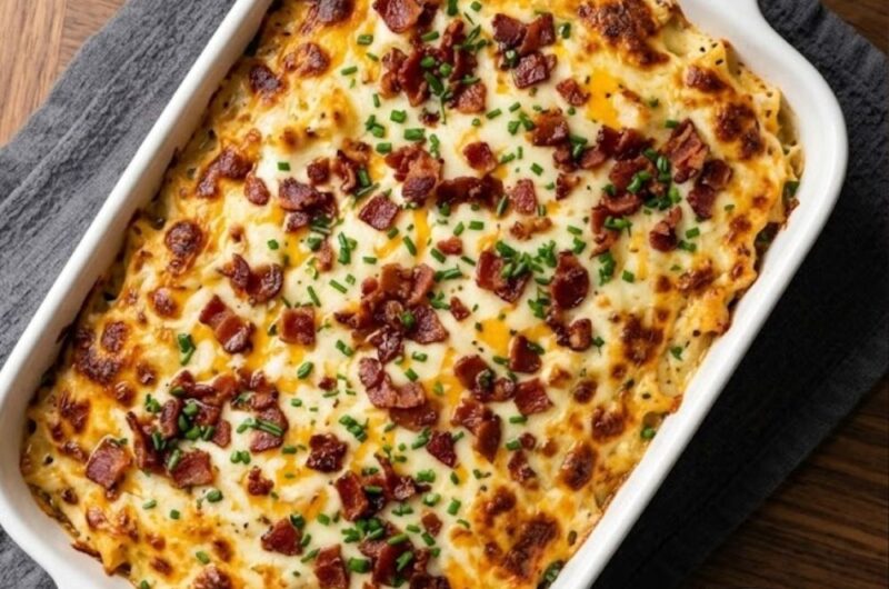 Chicken Bacon Ranch Casserole