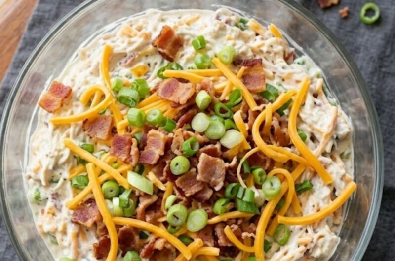 Cold Chicken Bacon Ranch Dip