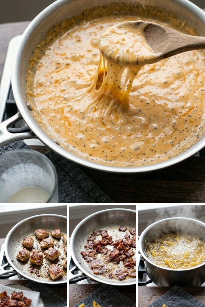 Chicken Bacon Ranch Pasta Recipe