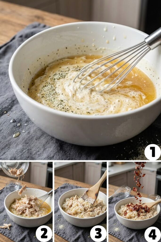 Chicken Bacon Ranch Rice Casserole Recipe