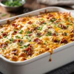 Chicken Bacon Ranch Pasta Casserole Recipe