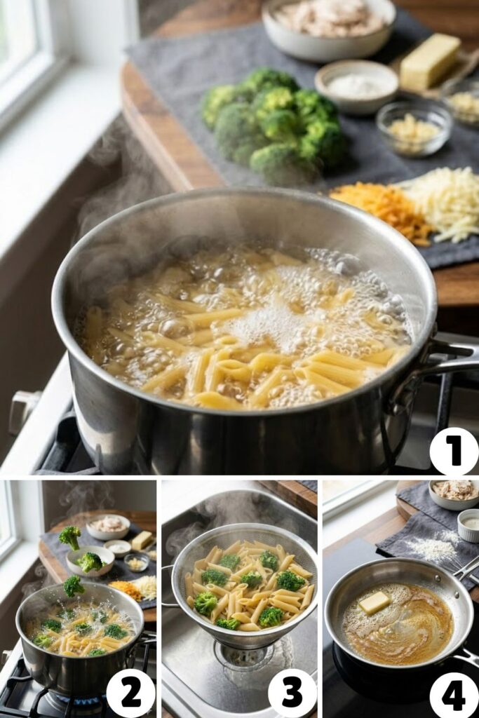 Chicken Broccoli Pasta Bake Recipe