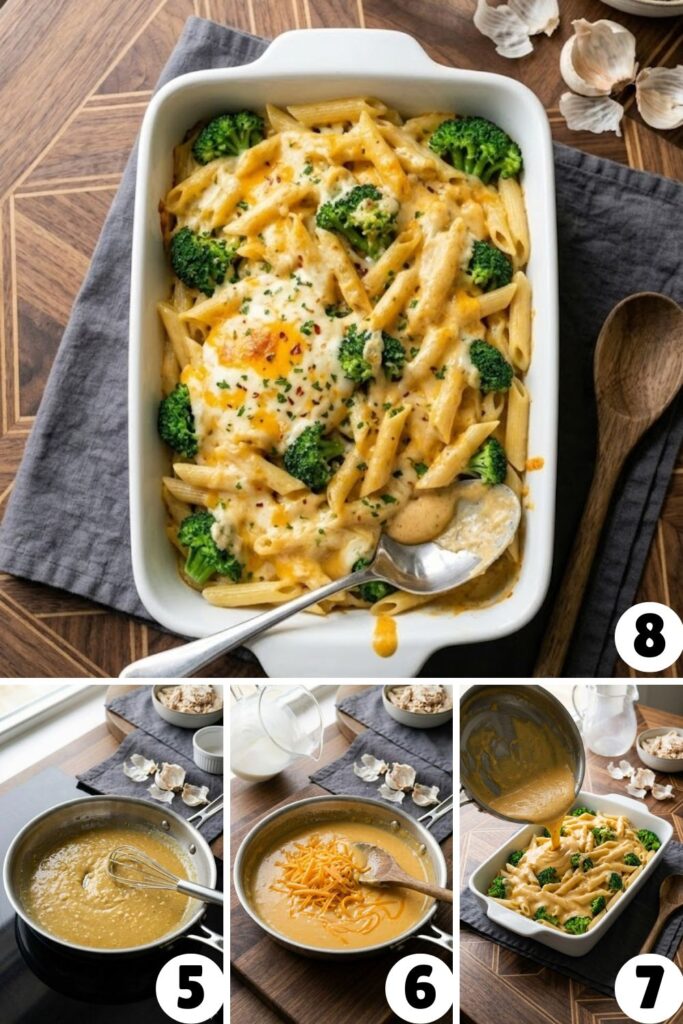 Chicken Broccoli Pasta Bake Recipe