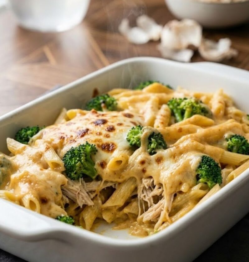 Chicken Broccoli Pasta Bake Recipe