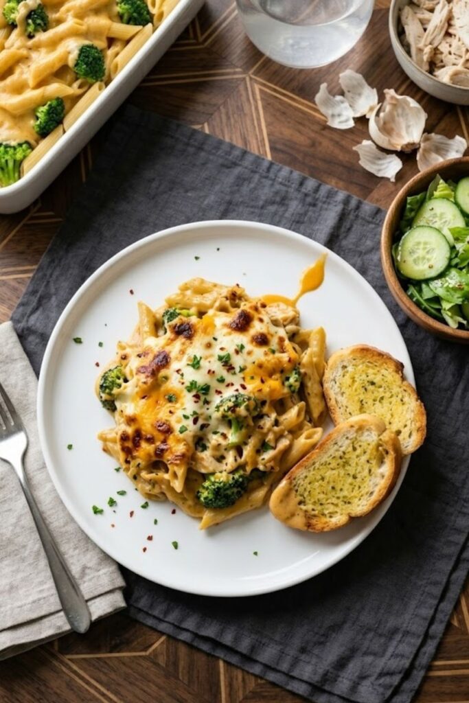 Chicken Broccoli Pasta Bake Recipe