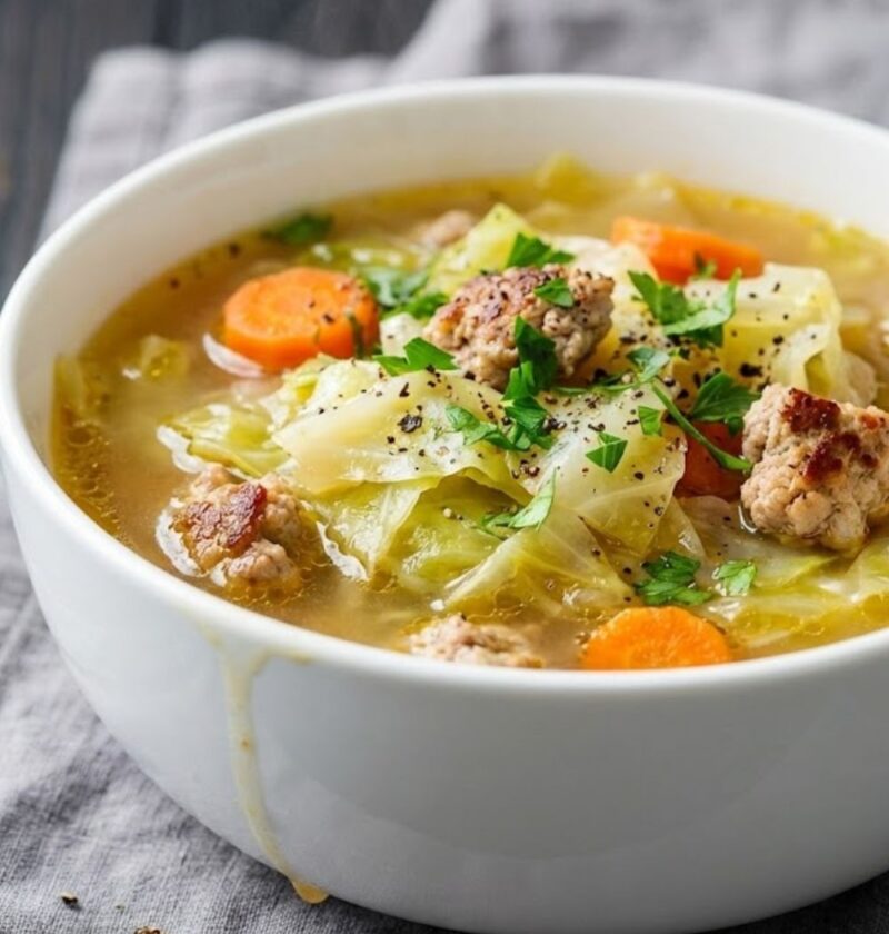 Chicken Cabbage Soup Recipe