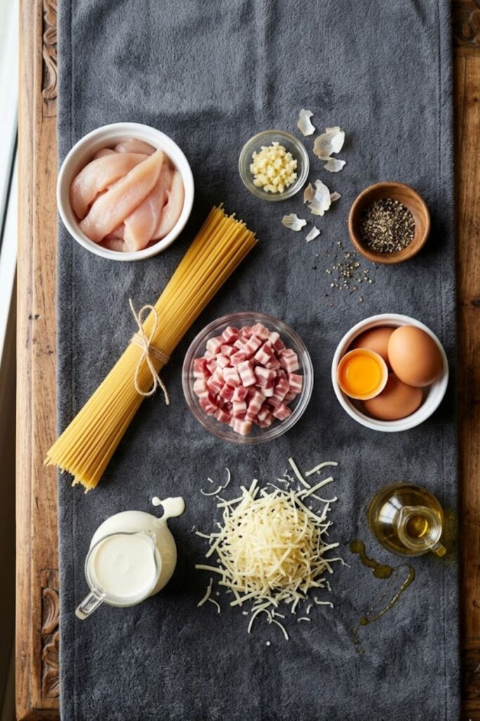 Chicken Carbonara Pasta Recipe