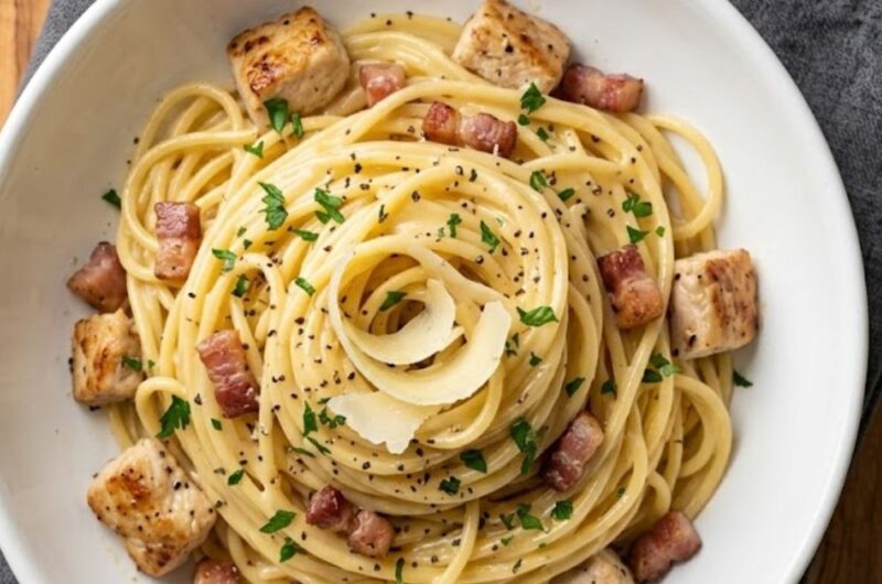 Chicken Carbonara Pasta