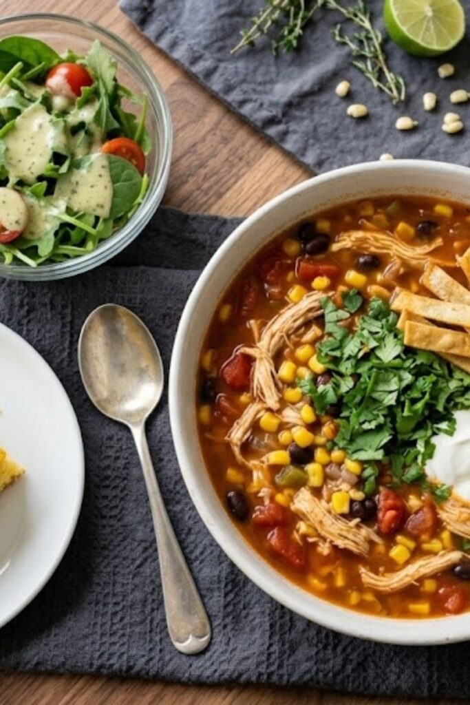 Chicken Corn And Black Bean Soup Recipe
