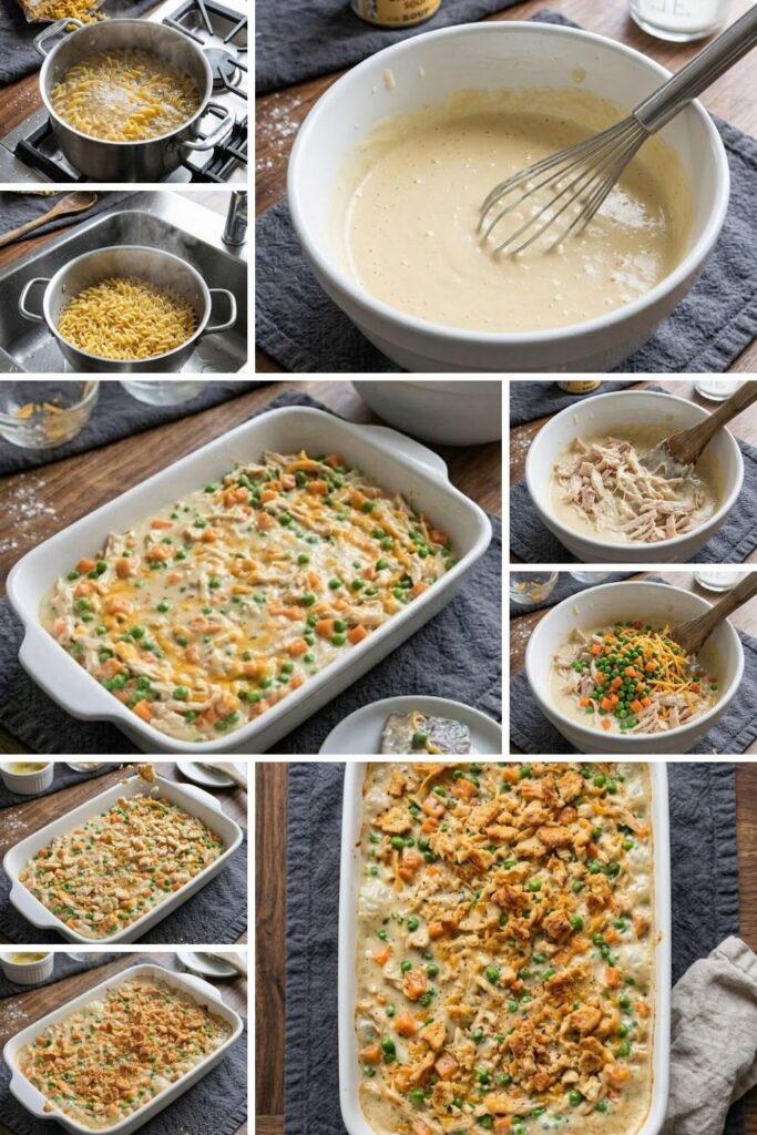 Chicken Egg Noodle Casserole: Easy Weeknight Recipe