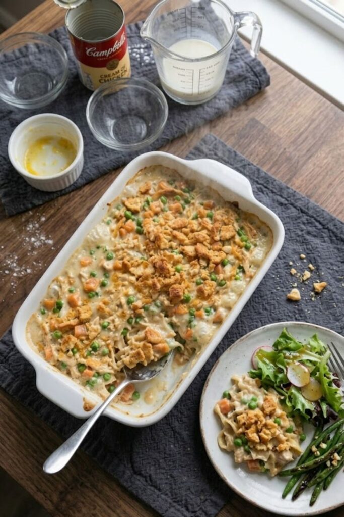 Chicken Egg Noodle Casserole: Easy Weeknight Recipe