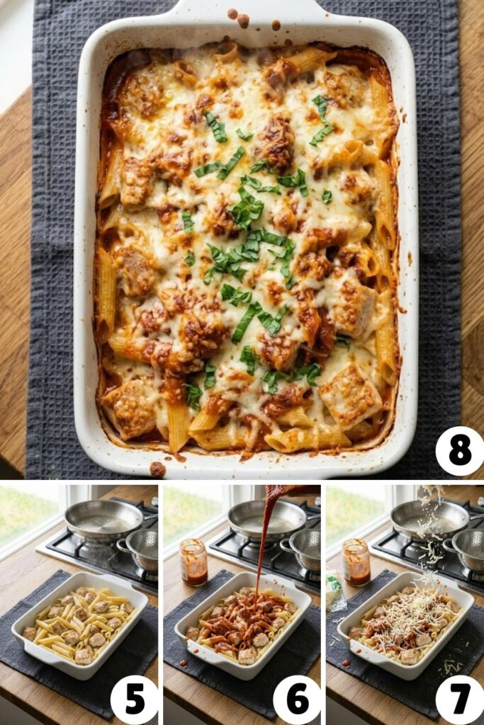 Chicken Pasta Bake Recipe