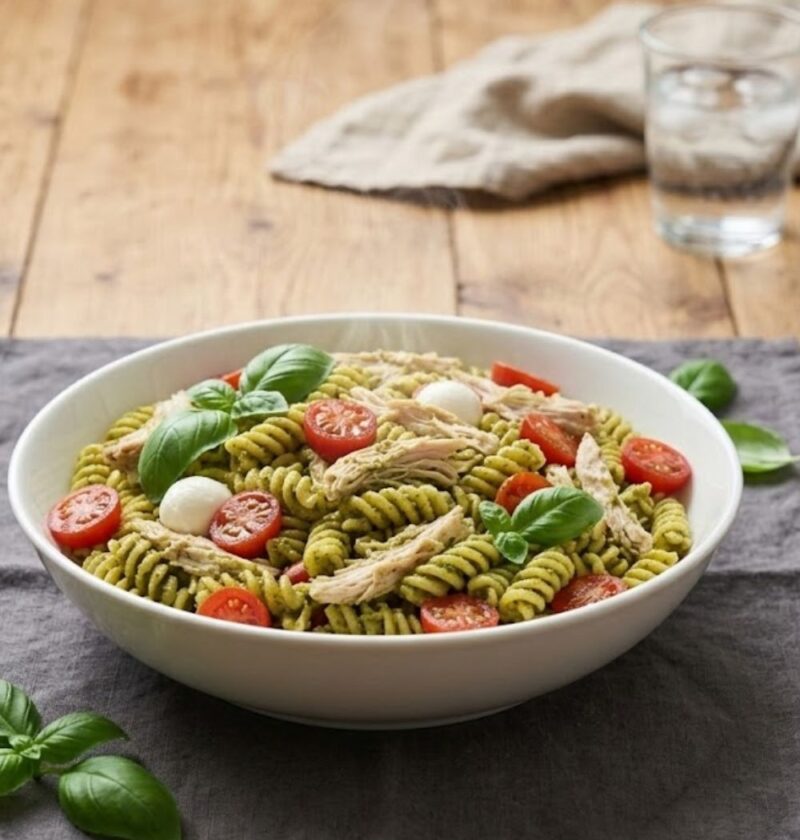 Chicken Pesto Pasta Salad Recipe