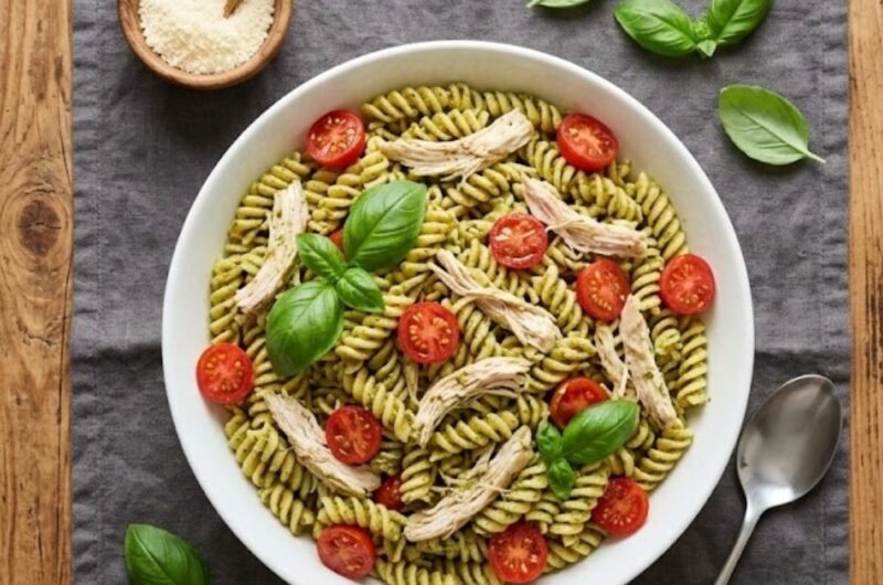 Chicken Pesto Pasta Salad