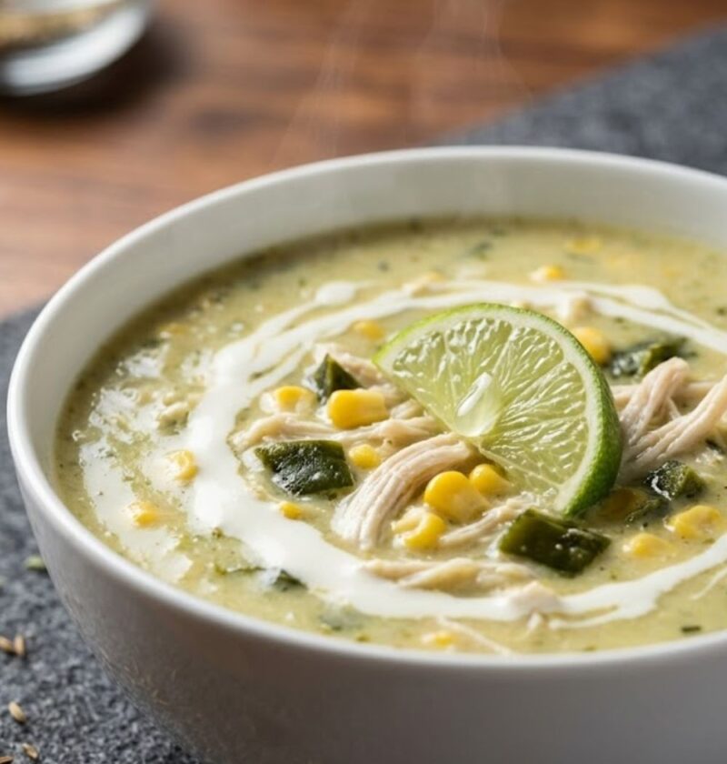 Chicken Poblano Pepper Soup Recipe