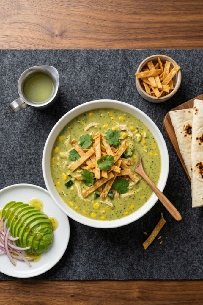 Chicken Poblano Pepper Soup Recipe