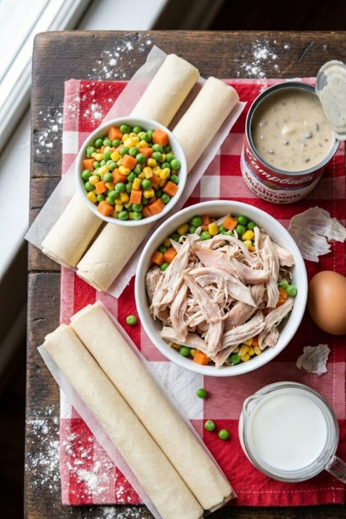 Chicken Pot Pie With Cream Of Mushroom Soup Recipe