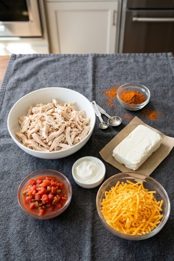 Chicken Taco Dip Recipe