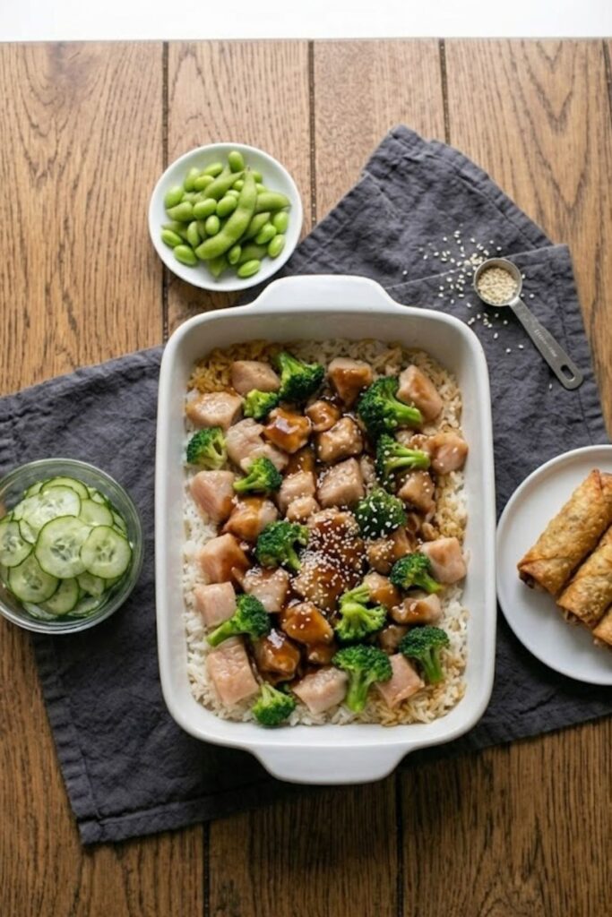 Chicken Teriyaki Casserole Recipe
