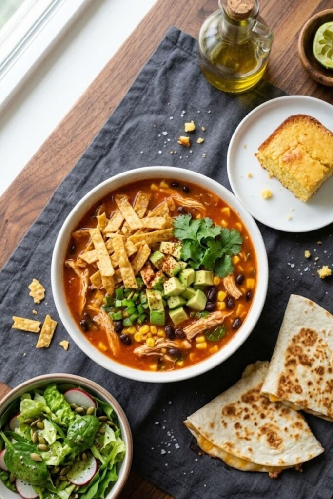 Chicken Tortilla Soup In Stove Top Recipe