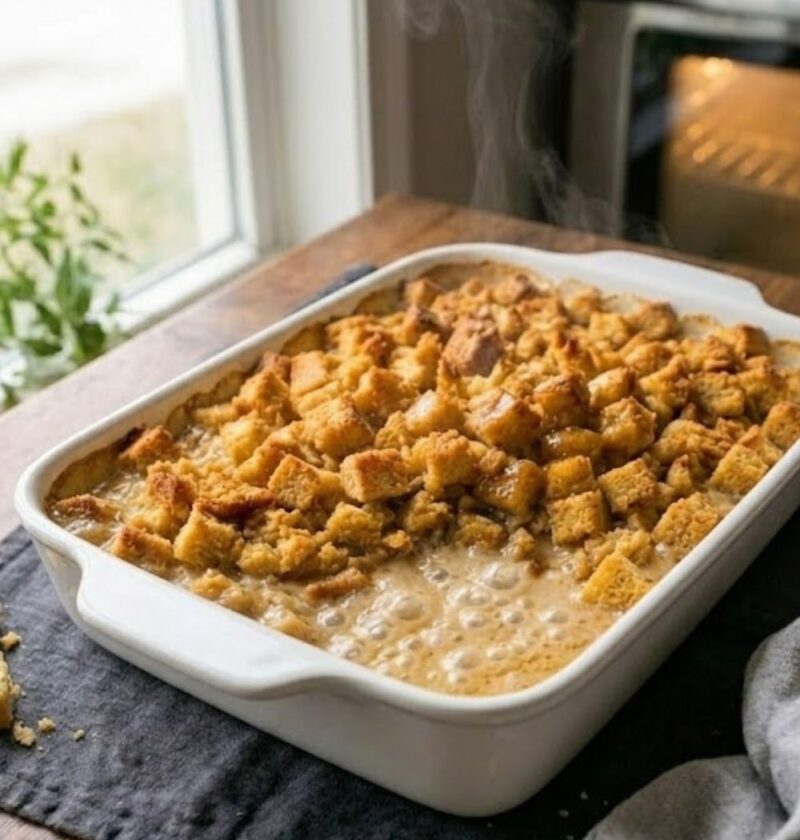 Chicken and Dressing Casserole Recipe