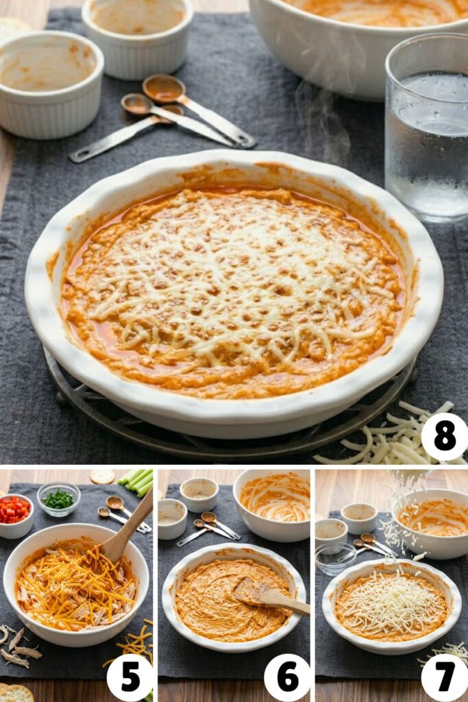 Christmas Buffalo Chicken Dip Recipe
