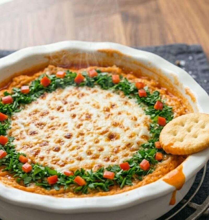 Christmas Buffalo Chicken Dip Recipe