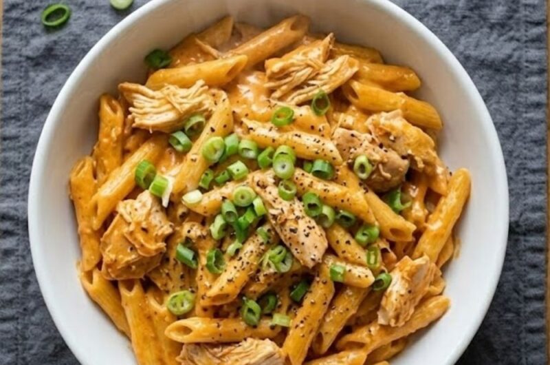 Creamy Buffalo Chicken Pasta