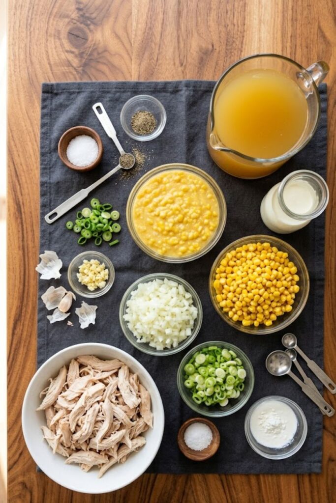 Creamy Chicken And Corn Soup Recipe