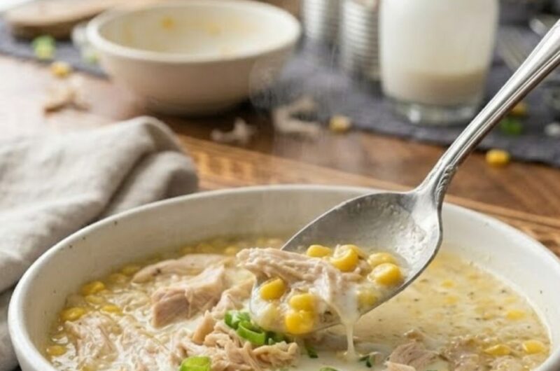 Creamy Chicken And Corn Soup