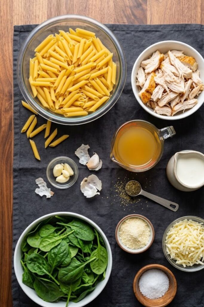 Creamy Chicken Pasta Bake Recipe