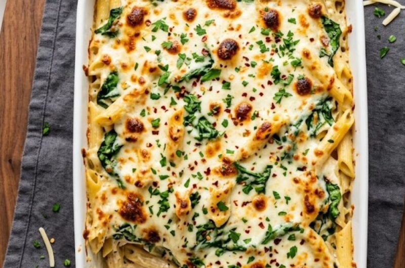 Creamy Chicken Pasta Bake