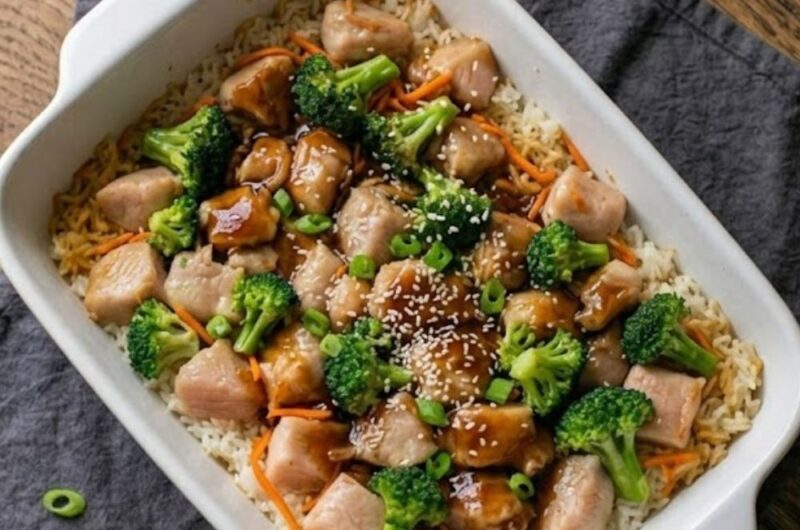Chicken Teriyaki Casserole