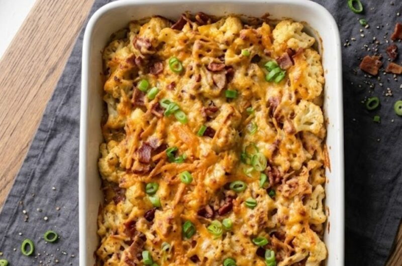 Chicken Cauliflower Casserole