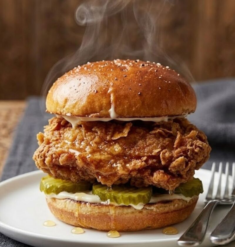Crispy Fried Chicken Sandwich Recipe