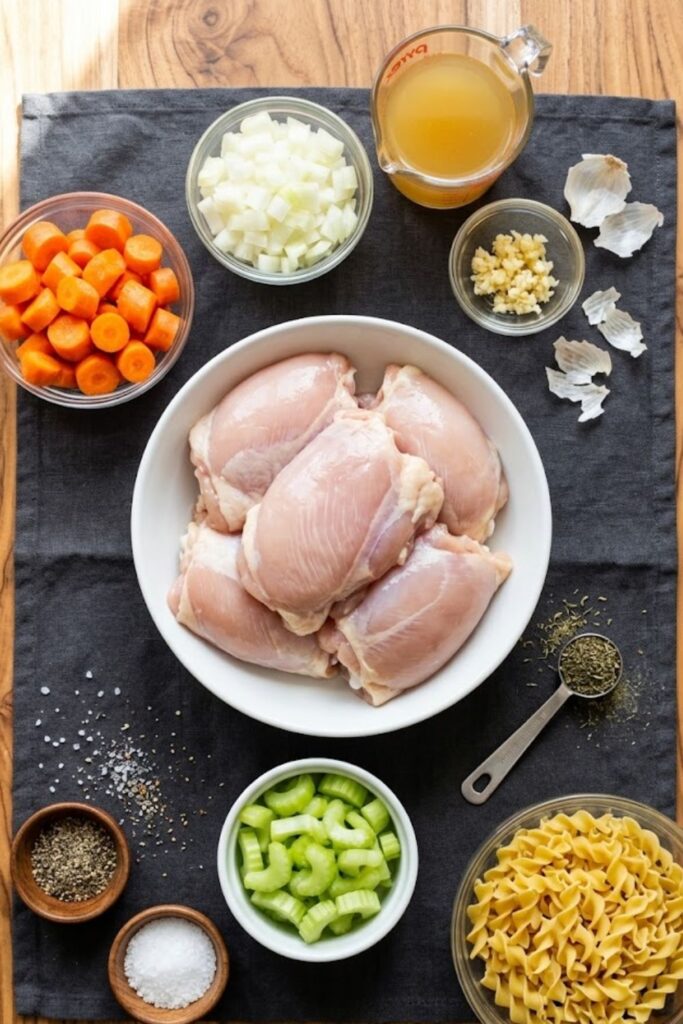 Crockpot Boneless Skinless Chicken Thigh Soup Recipe