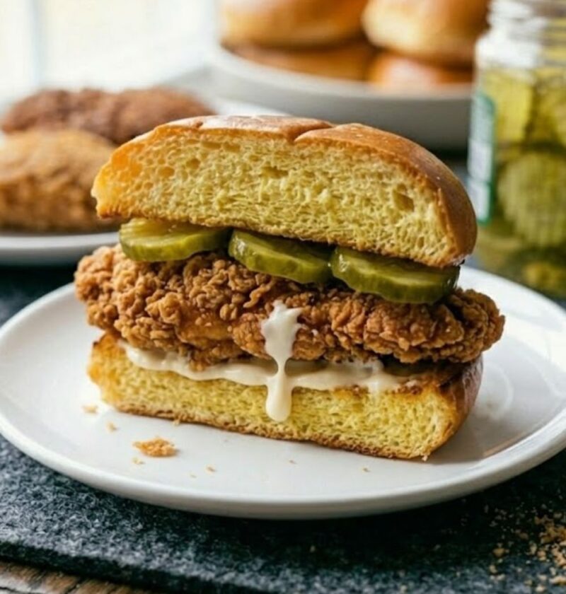 Fried Chicken Cutlet Sandwich Recipe