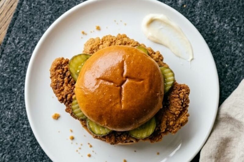 Fried Chicken Cutlet Sandwich