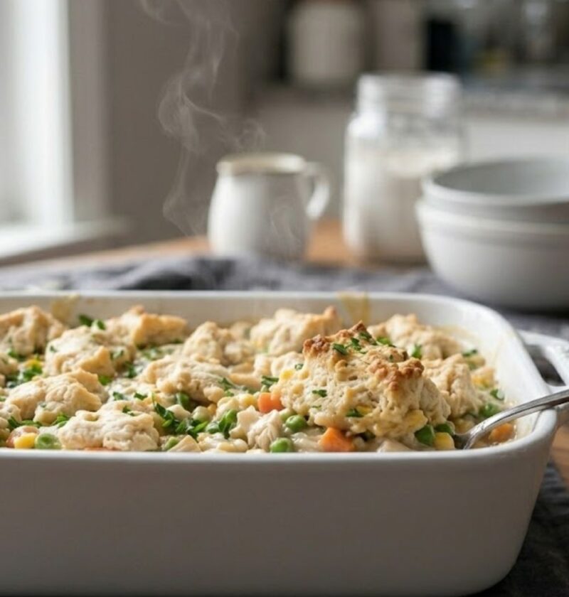 Gluten Free Chicken Pot Pie Casserole Recipe
