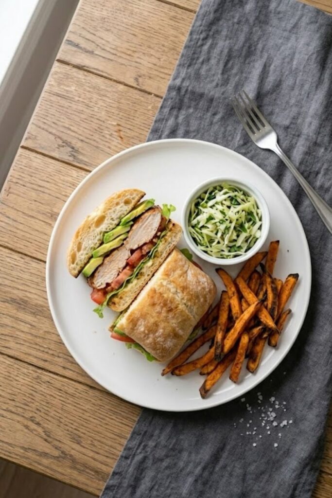 Grilled Chicken Avocado Sandwich